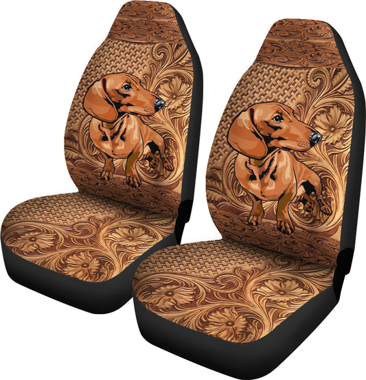 I Love My Dog Dog Seat Covers 0622