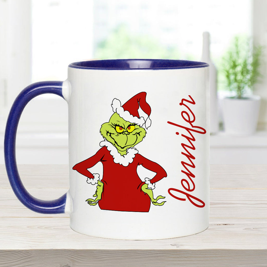 I'm The Mean One - Stole Christmas Accent Mug