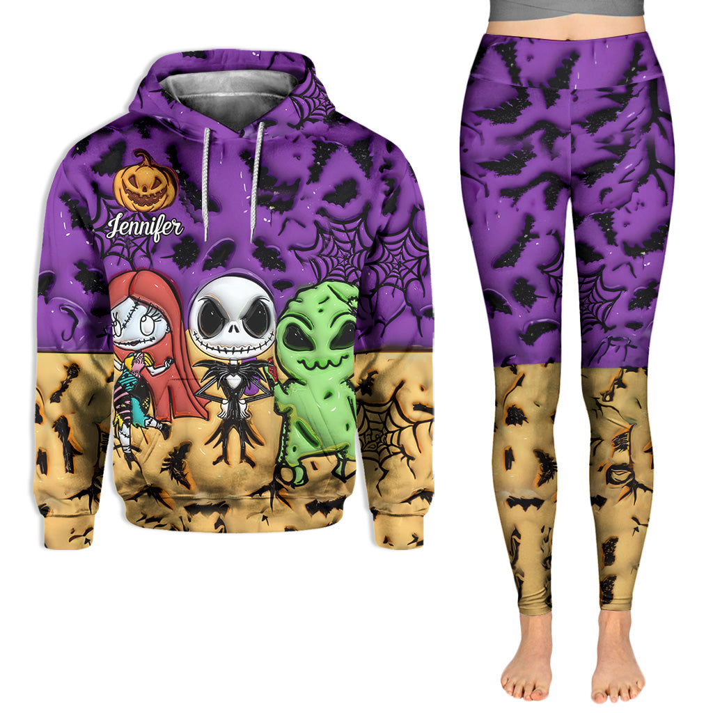 Hello Darkness - Personalized Nightmare Hoodie and Leggings