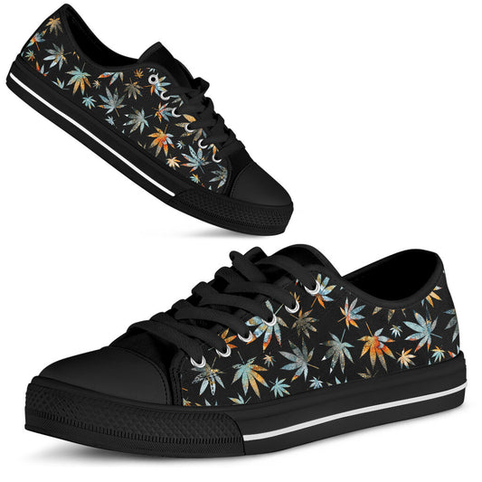 Lovely Leaves - Weed Low Top Shoes 0822