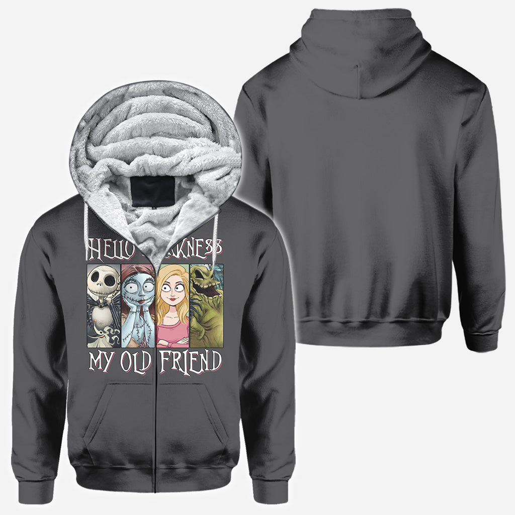 Hello Darkness My Old Friend - Personalized Nightmare All Over Shirt