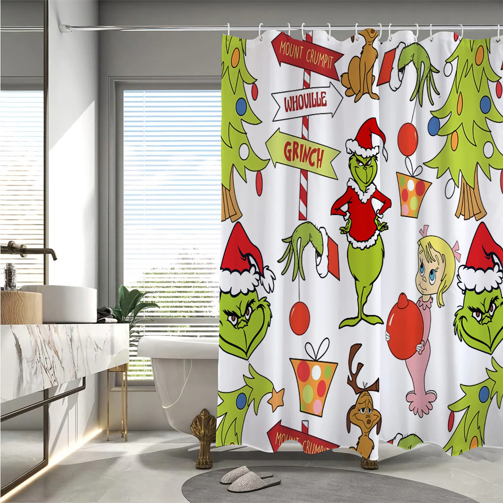 A Very Merry Christmas - Stole Christmas Shower Curtain