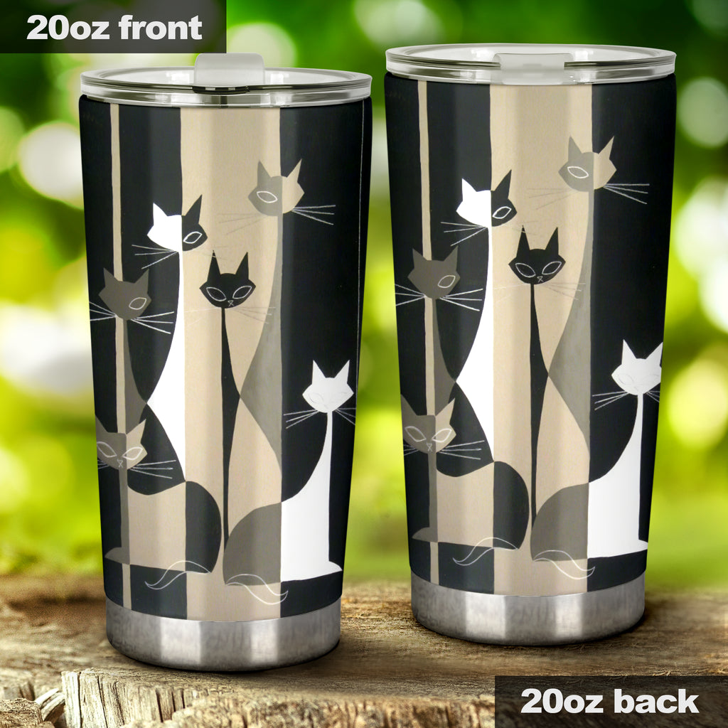 Cat Art Cat Tumbler 0622