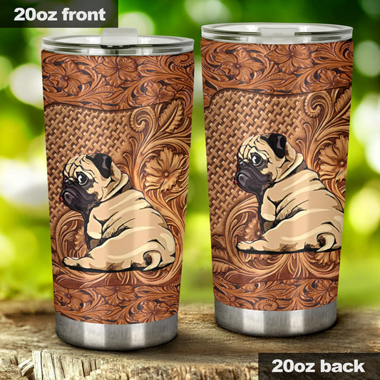 I Love My Dog Dog Tumbler 0622
