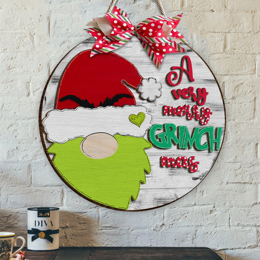 A Very Merry Christmas - Stole Christmas 2 Layered Wood Sign / Wood Plaque