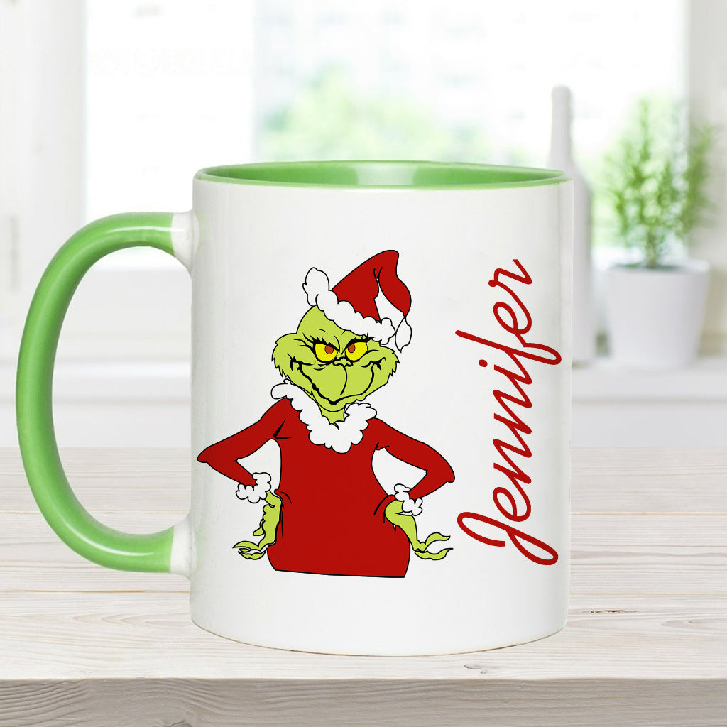 I'm The Mean One - Stole Christmas Accent Mug