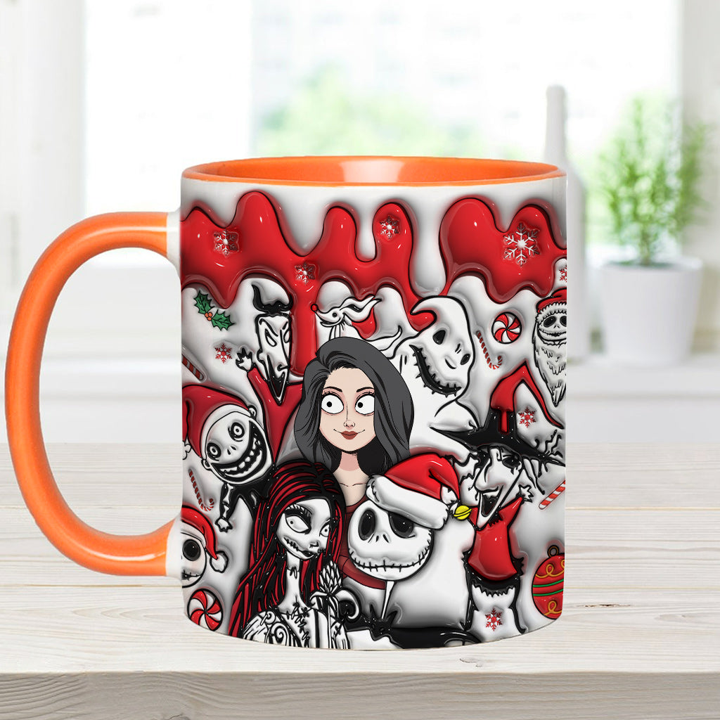 Nightmare Before X-mas - Personalized Nightmare Accent Mug