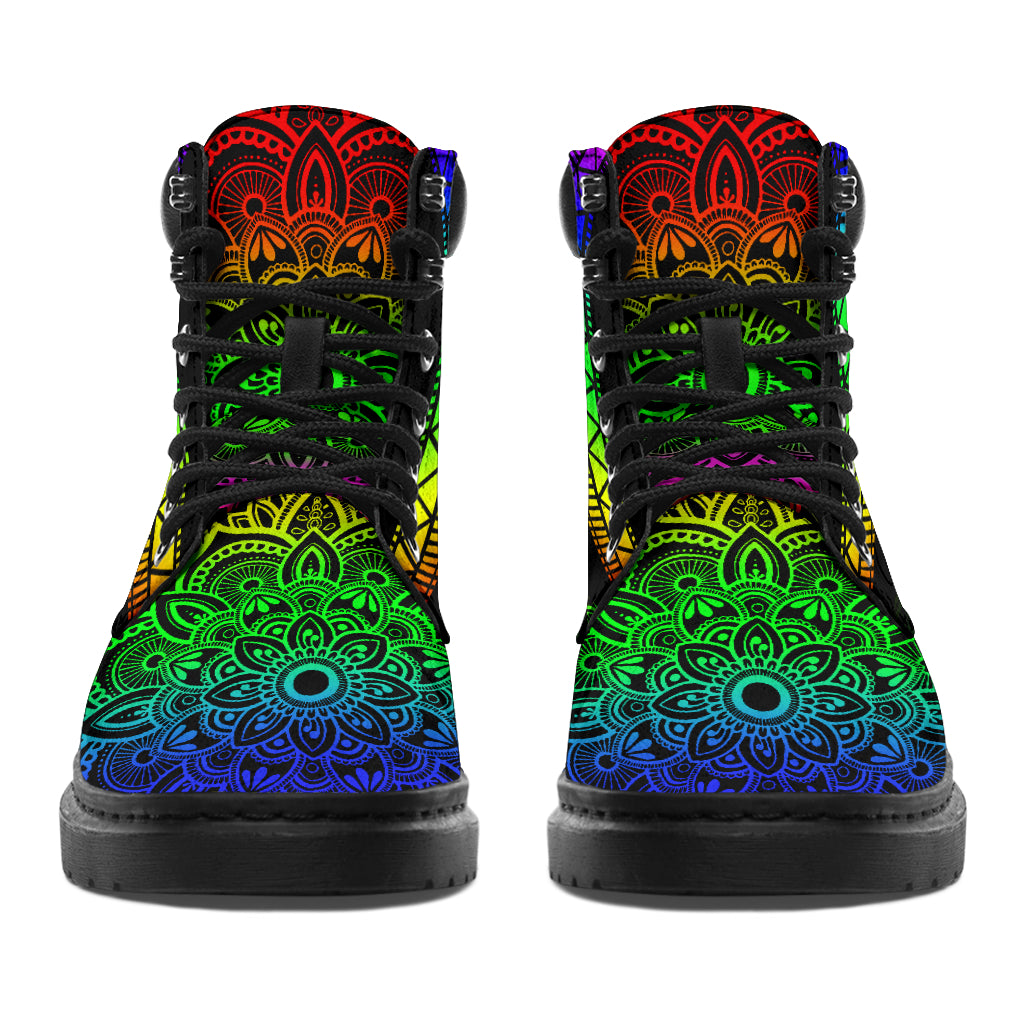 Rainbow Leaf - Weed All Season Boots 0822