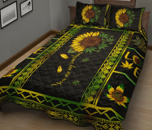 You Are My Sunshine - Weed Quilt Set 0822