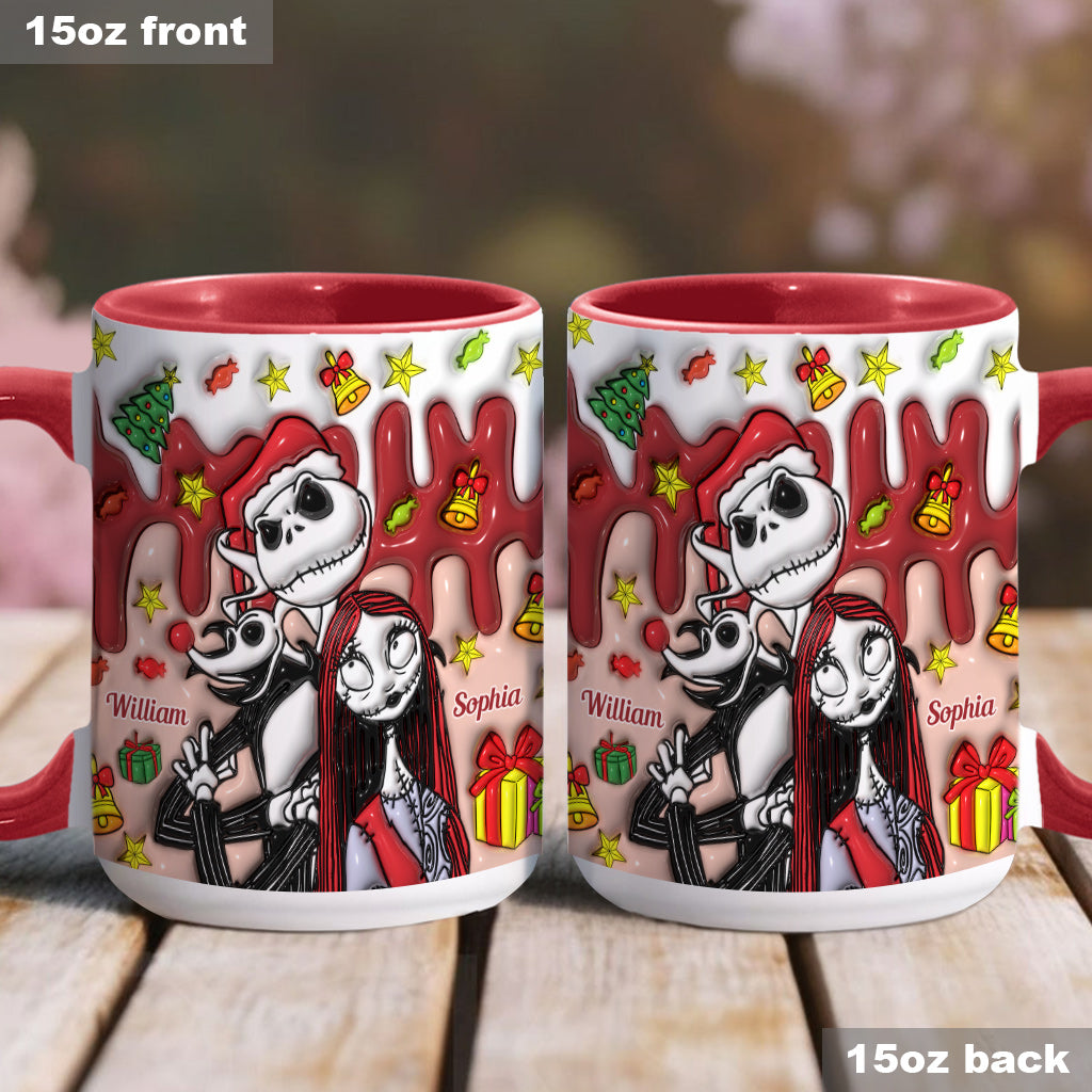 Nightmare Couple - Personalized Nightmare Accent Mug
