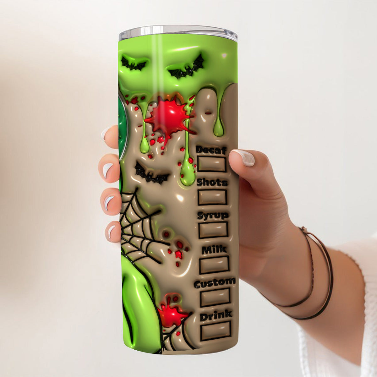 Nightmare - Personalized Nightmare Skinny Tumbler