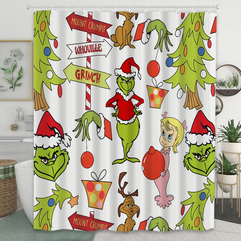 A Very Merry Christmas - Stole Christmas Shower Curtain