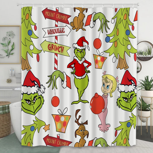 A Very Merry Christmas - Stole Christmas Shower Curtain