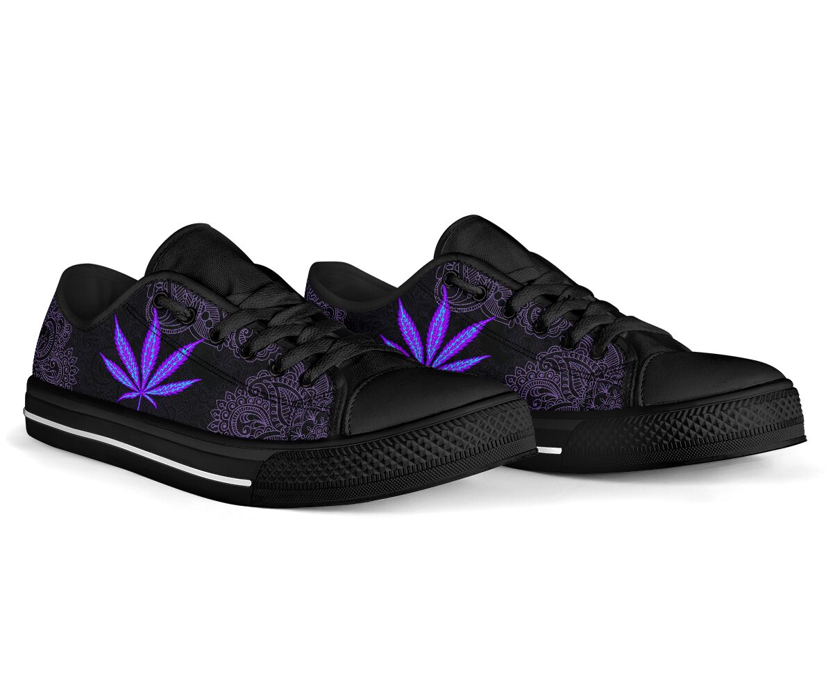 420 In My Blood - Weed Low Top Shoes 0822