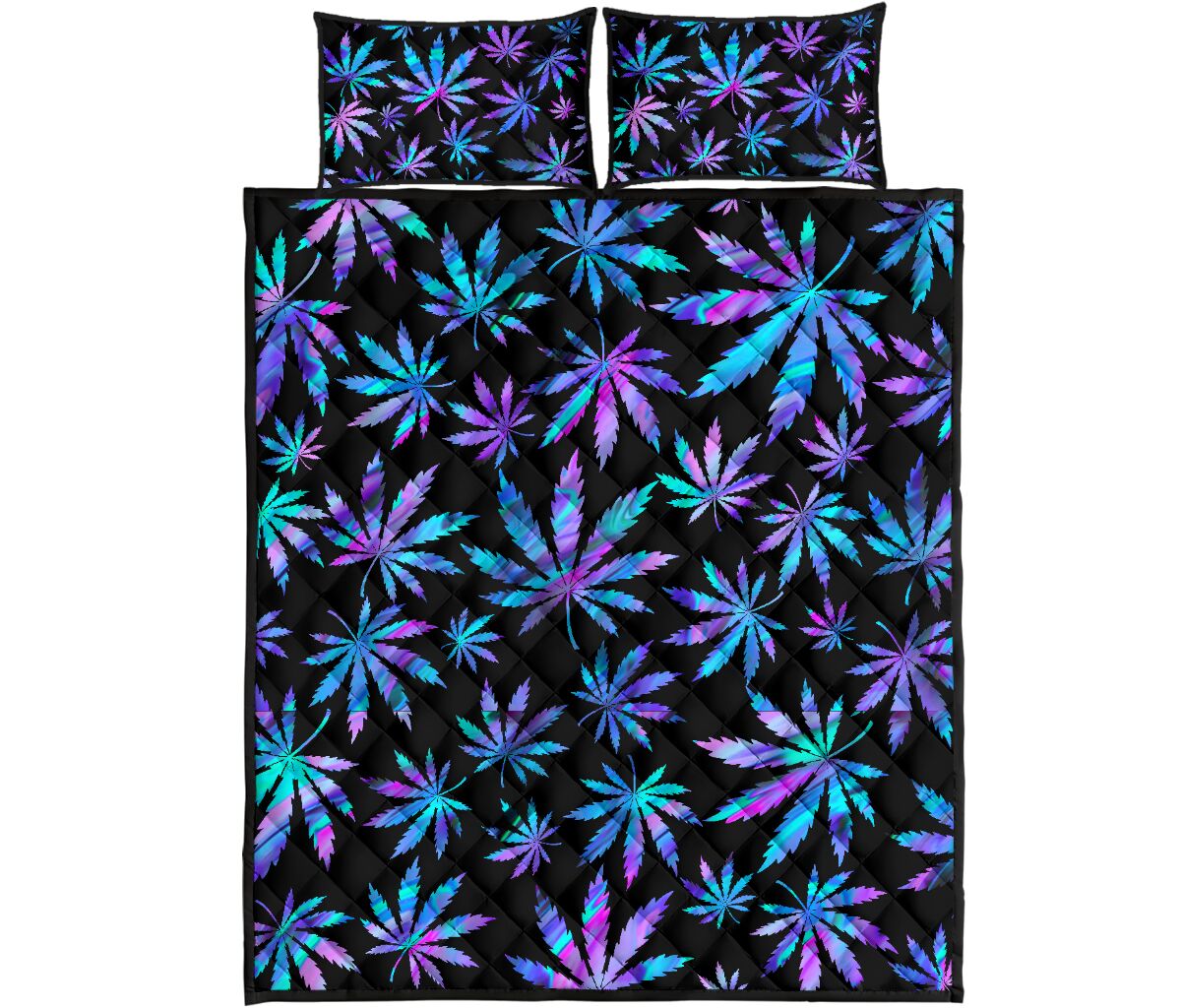 Chill All Night - Weed Quilt Set 0822