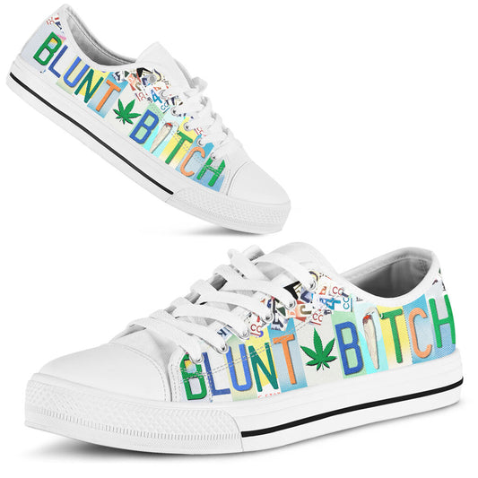 Blunt Bitch - Weed Low Top Shoes 0822