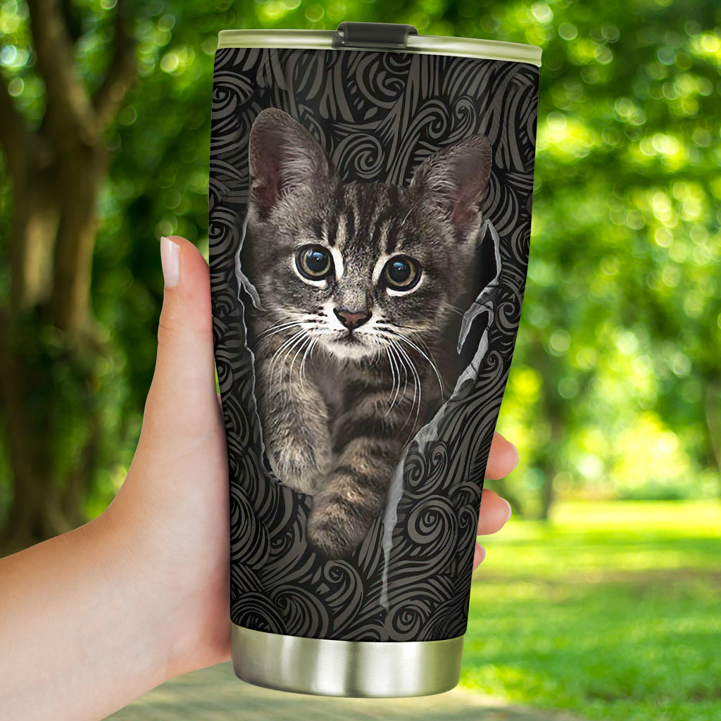 Cute Cat Tumbler 0622