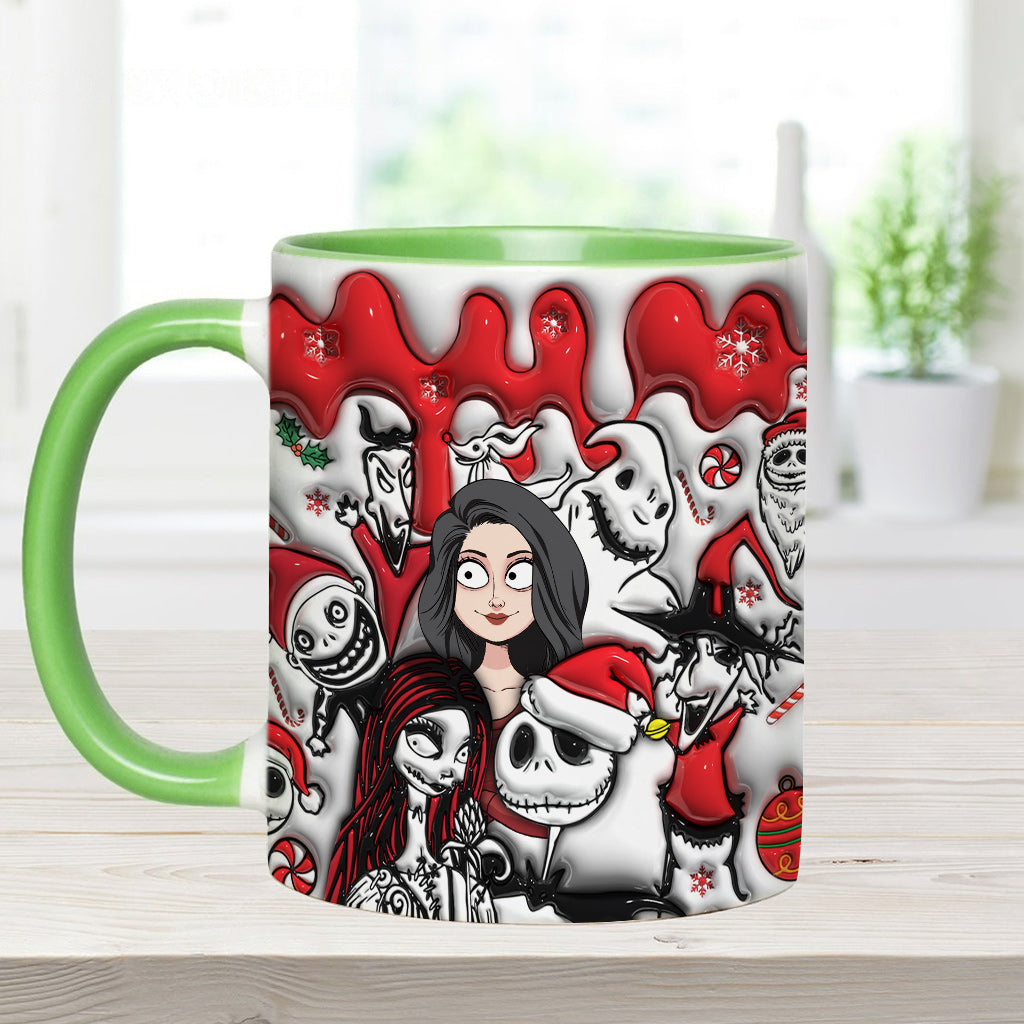 Nightmare Before X-mas - Personalized Nightmare Accent Mug