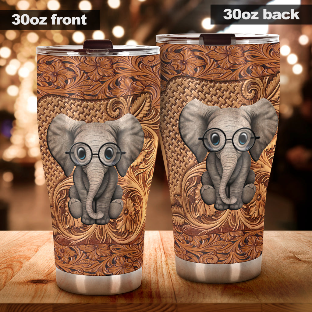 Love Elephants Elephant Tumbler 0622
