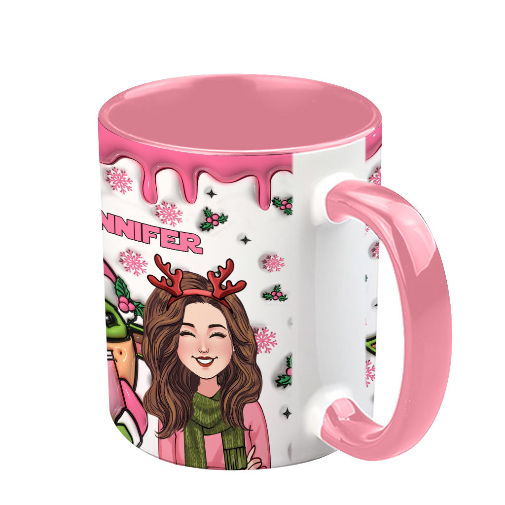 Too Cute We Are - Personalized The Force Accent Mug