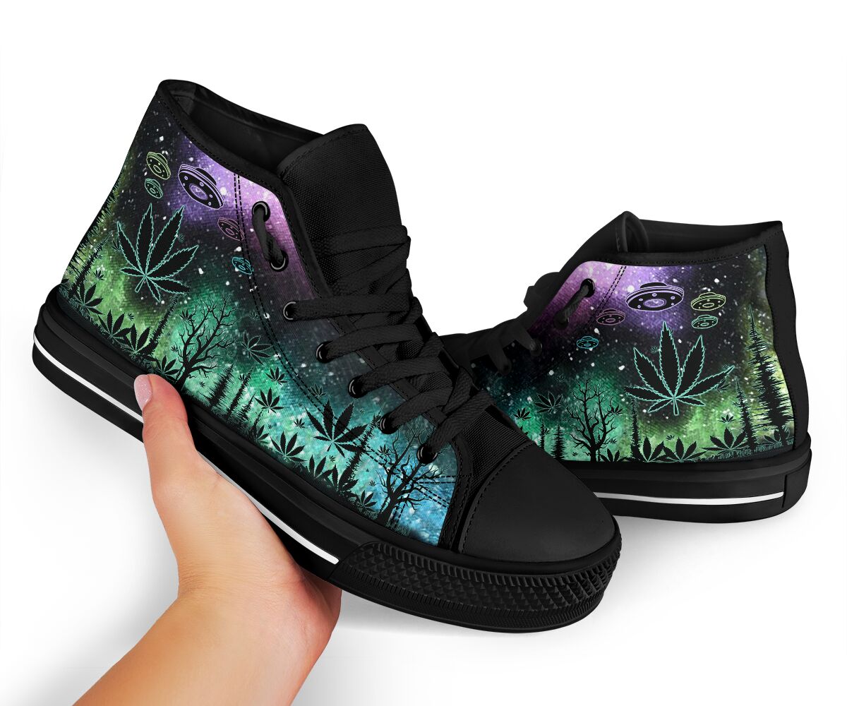 Dope Soul - Weed High Top Shoes 0822