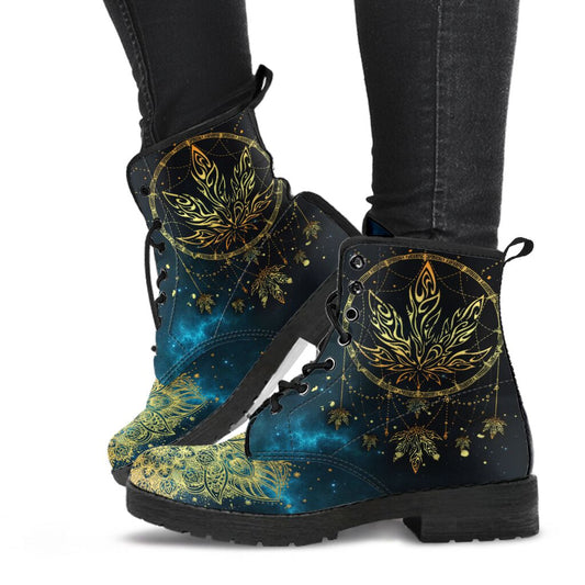 Galaxy High Life - Weed Leather Boots 0622