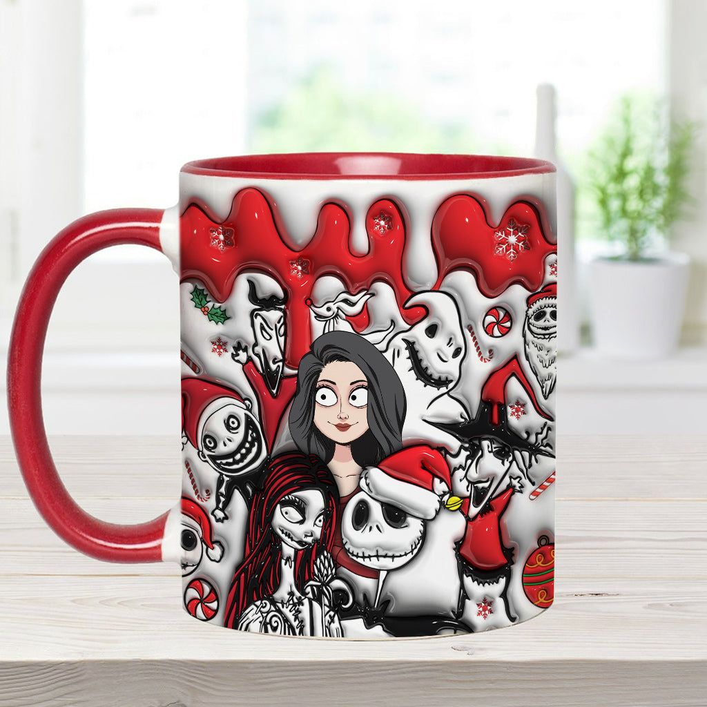Nightmare Before X-mas - Personalized Nightmare Accent Mug
