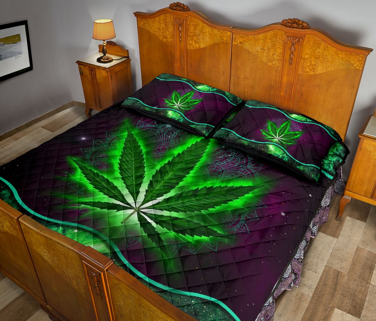 Galaxy Mandala - Weed Quilt Set 0822