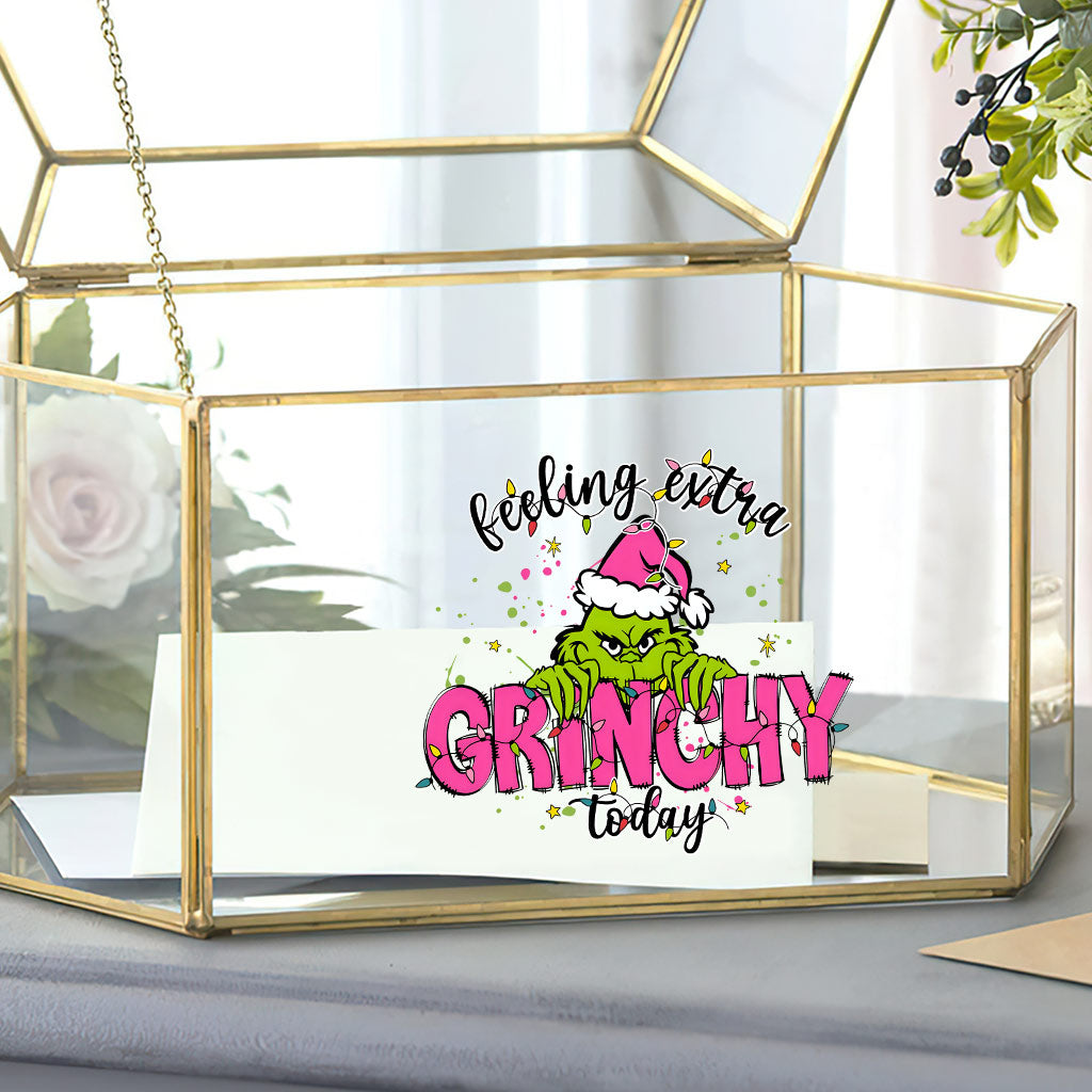 Feeling Extra Grinchy - Stole Christmas Decal Full