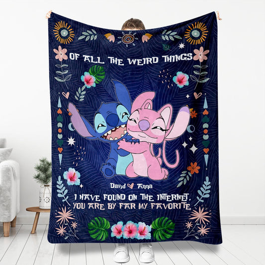 You're By Far My Favorite - Personalized Ohana Blanket