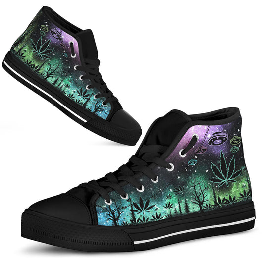 Dope Soul - Weed High Top Shoes 0822