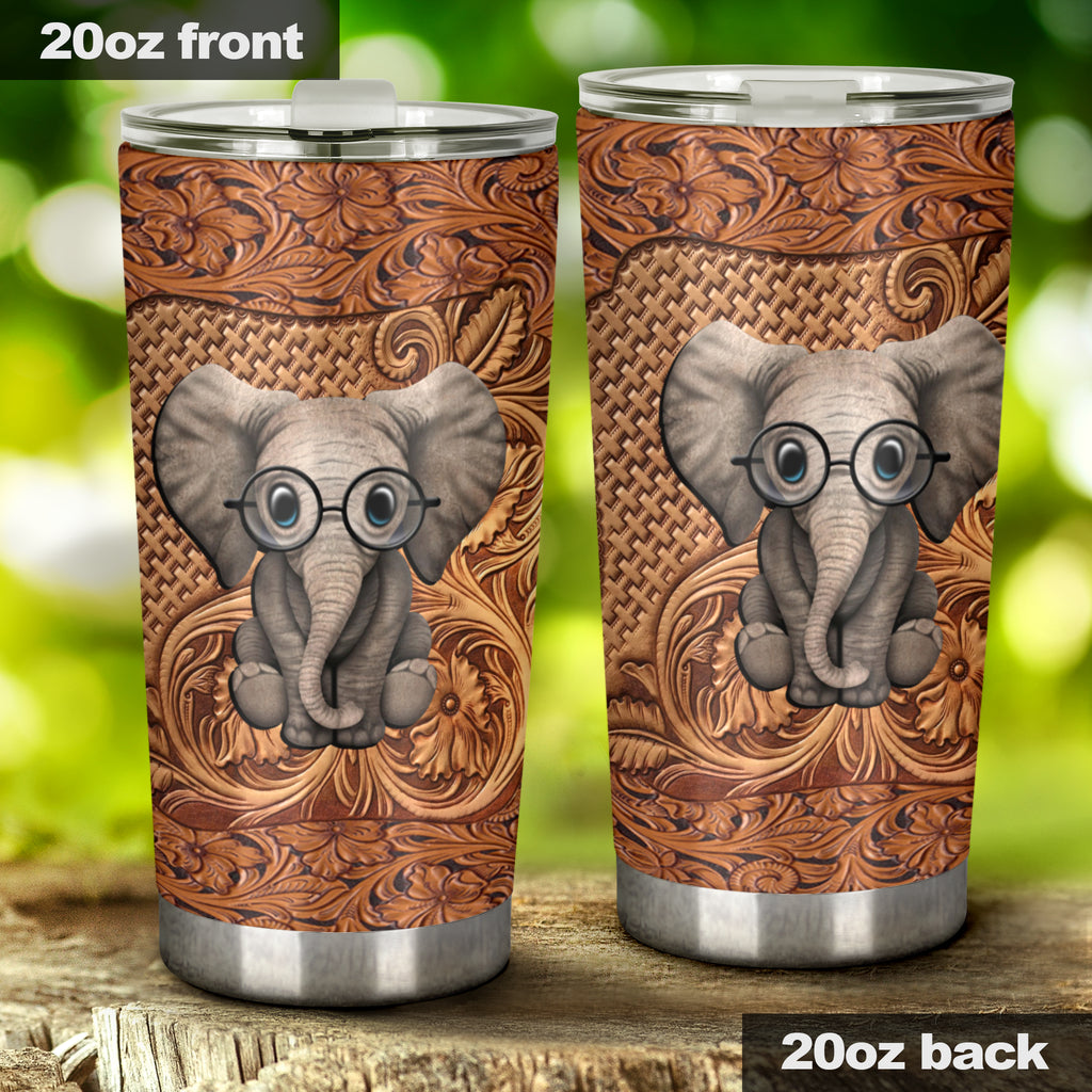 Love Elephants Elephant Tumbler 0622