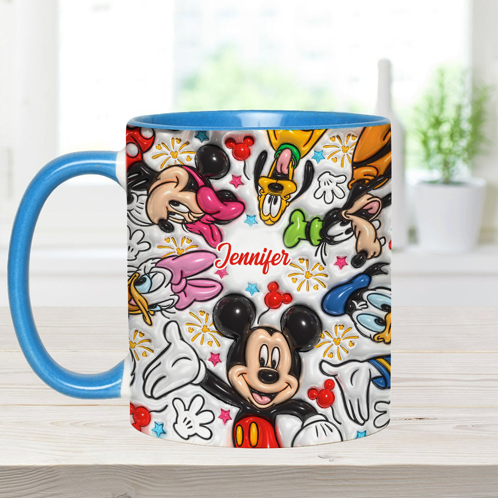 Magical Christmas - Personalized Mouse Accent Mug