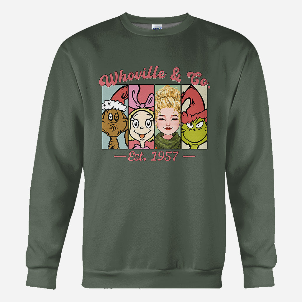 Green Mischief - Personalized Stole Christmas All Over Shirt