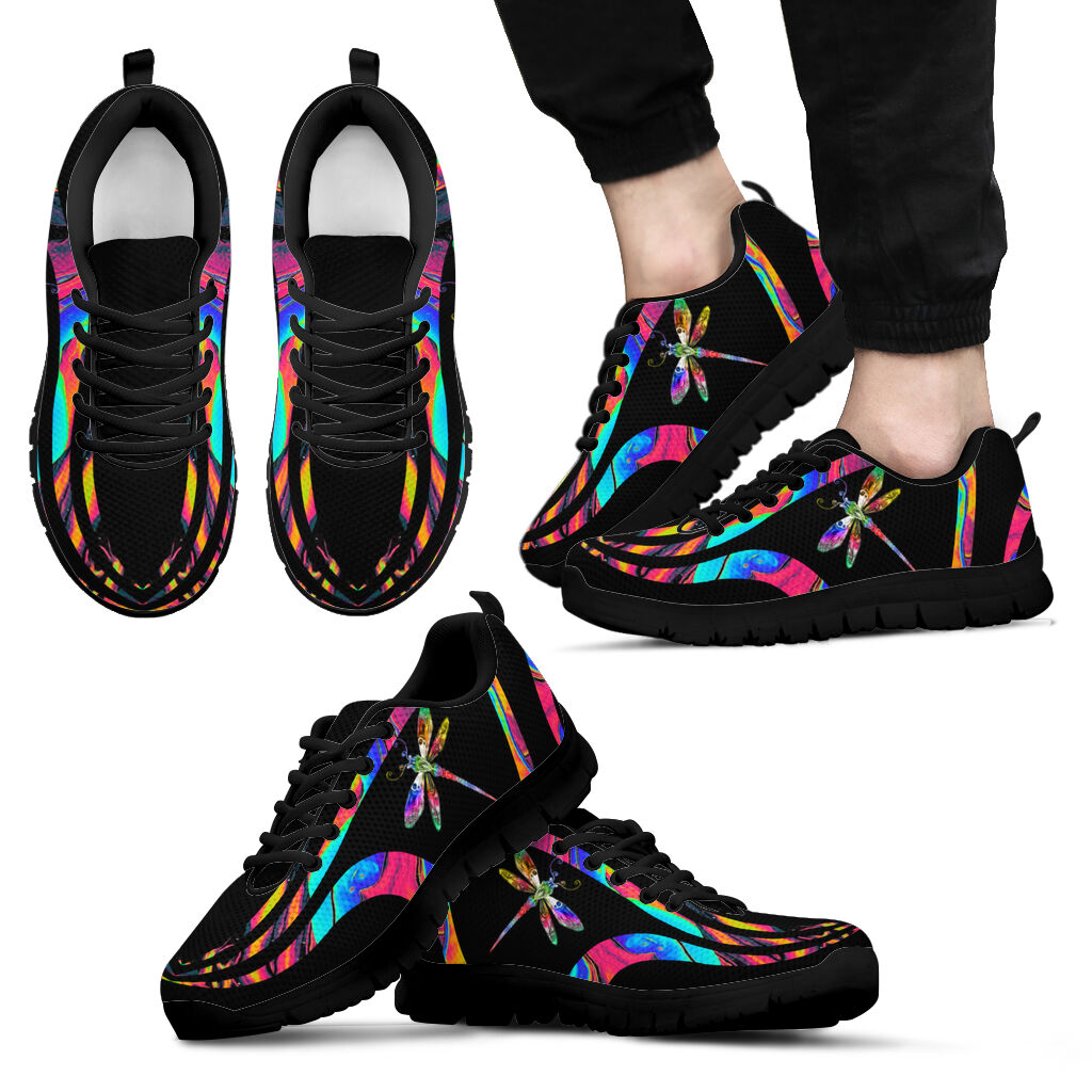 Psychedelic Dragonfly - Weed Sneakers 0822