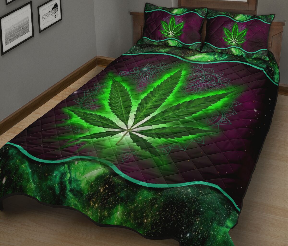 Galaxy Mandala - Weed Quilt Set 0822