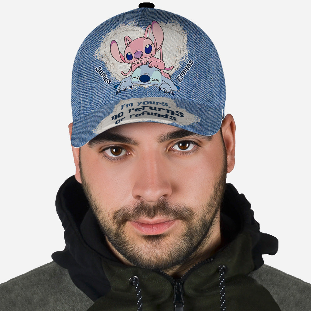 Ohana I'm Yours No Returns Or Refunds - Personalized Ohana Classic Cap