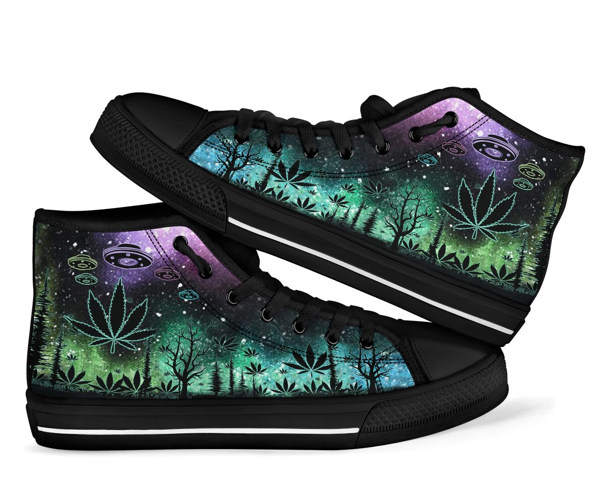 Dope Soul - Weed High Top Shoes 0822