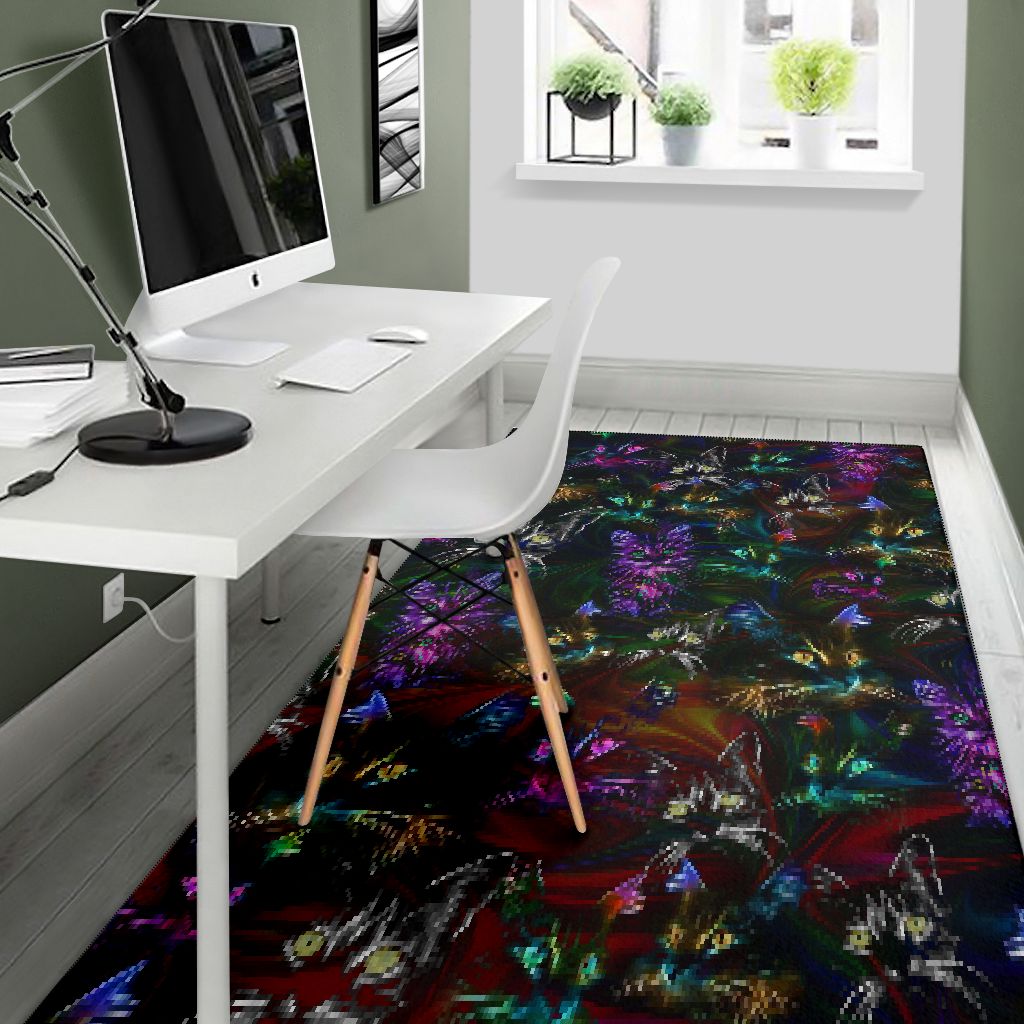 Love Cats Cat Rug 0622