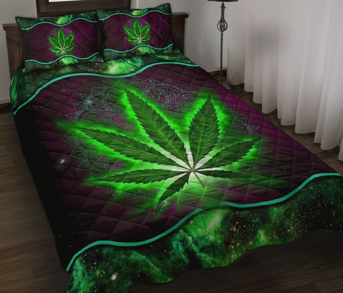 Galaxy Mandala - Weed Quilt Set 0822