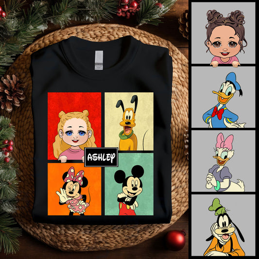 Mouse & Co - Personalized Mouse All Over Shirt