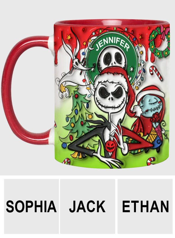 The Nightmare - Personalized Nightmare Accent Mug