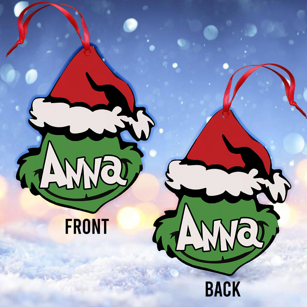 Merry Christmas - Personalized Stole Christmas Ornament