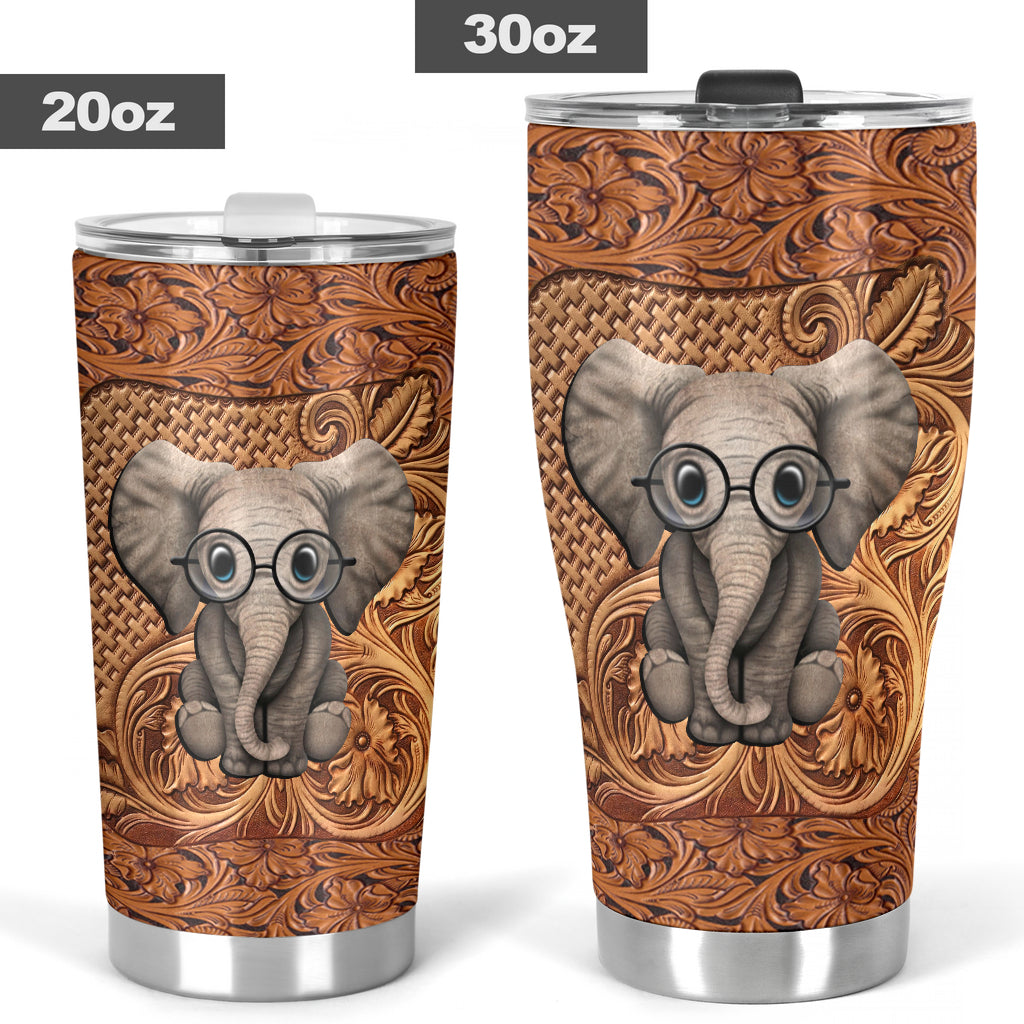 Love Elephants Elephant Tumbler 0622