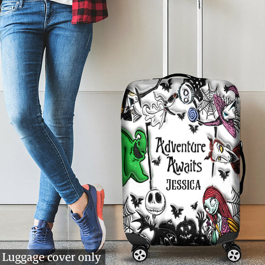 Nightmare - Personalized Nightmare Luggage Cover