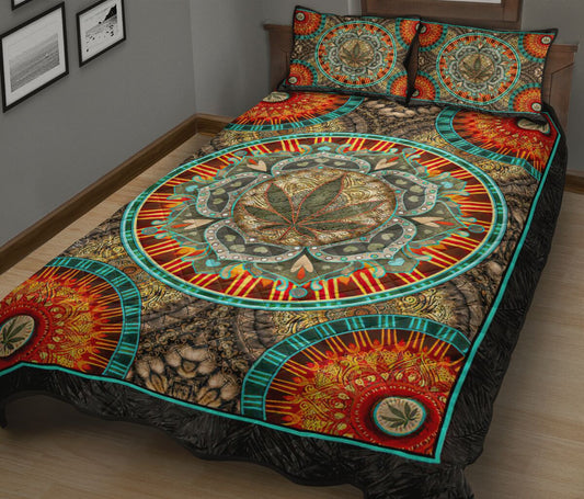 Stay High - Weed Quilt Set 0822