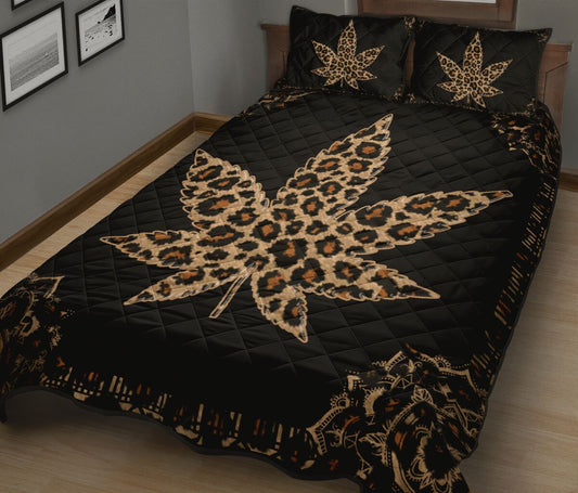 Lovely Leaf - Weed Quilt Set 0822