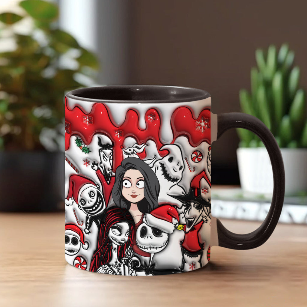 Nightmare Before X-mas - Personalized Nightmare Accent Mug