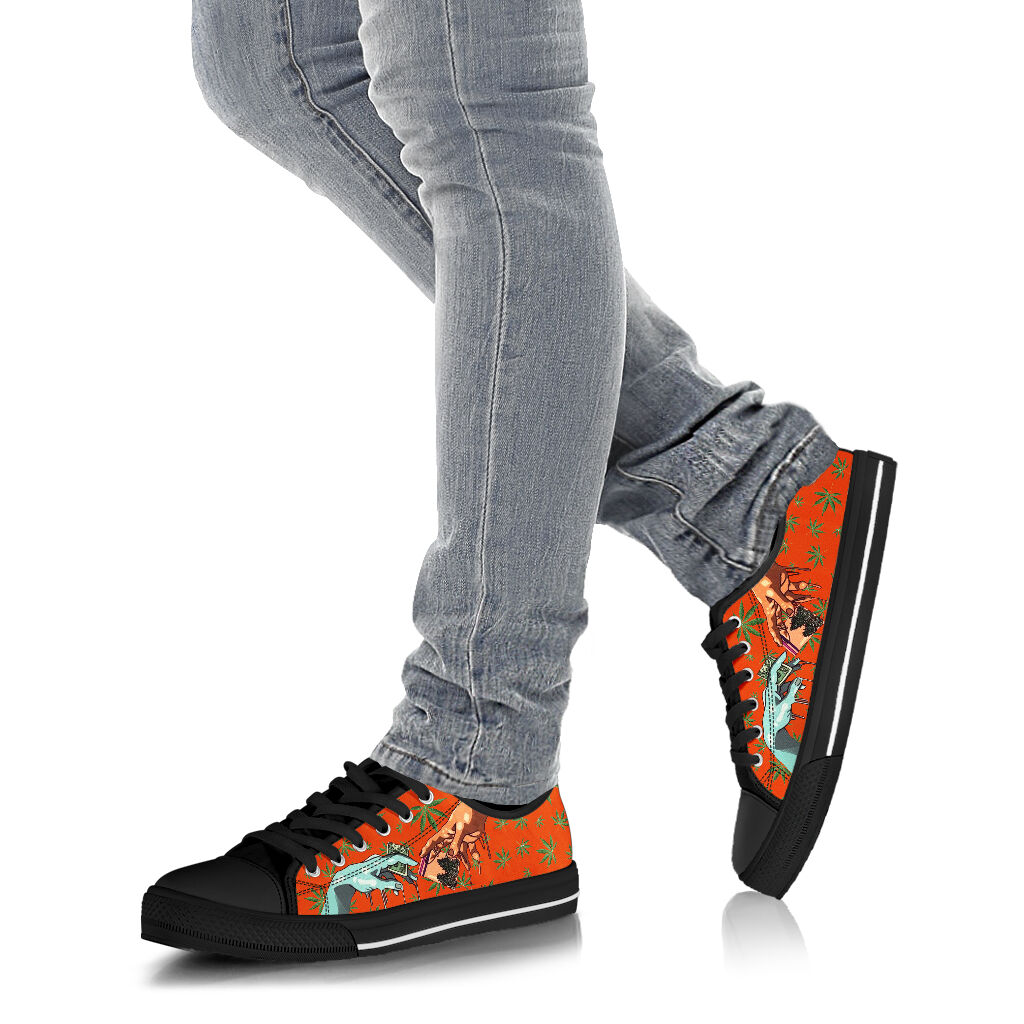 Illusory Dealer - Weed Low Top Shoes 0822
