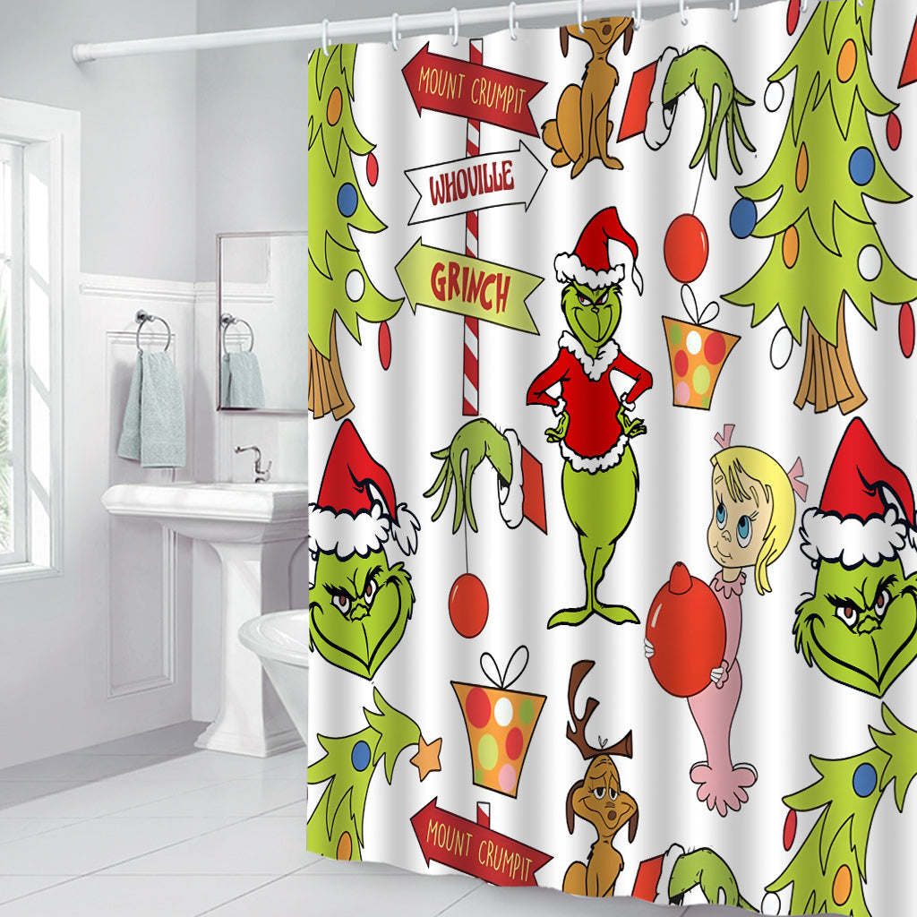 A Very Merry Christmas - Stole Christmas Shower Curtain